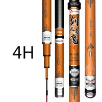 3 6m 7 2m taiwan fishing rod carbon fiber telescopic wedkarstwo olta hand pole 4h 5h 6h hard fishing sticks canne de pesca