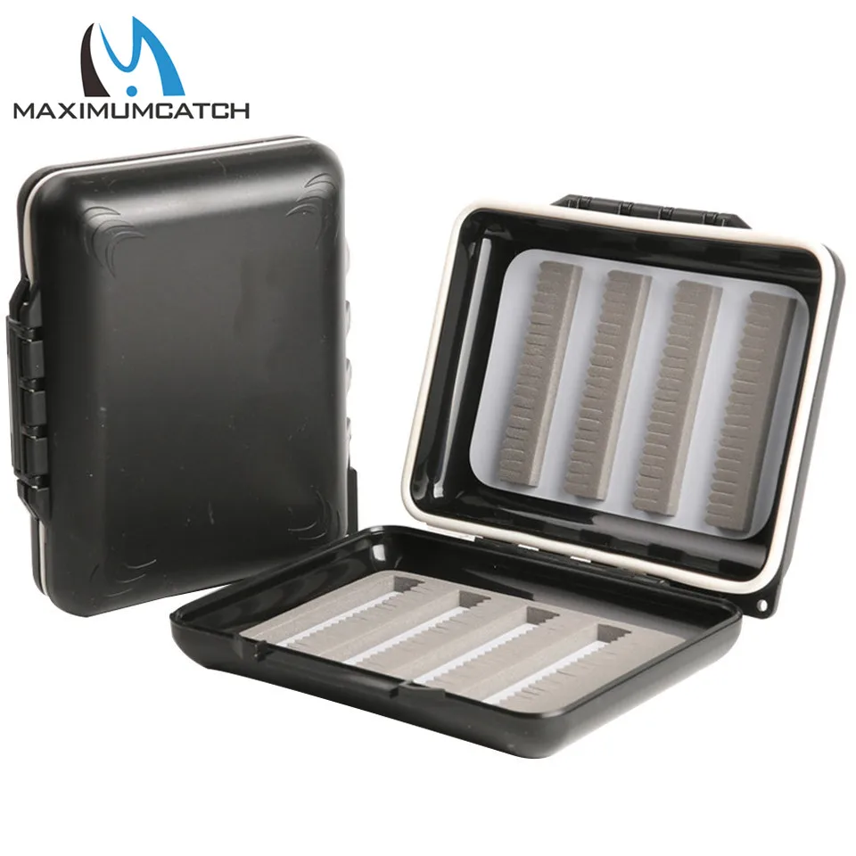 Maximumcatch водонепроницаемая рыболовная коробка для ловли нахлыстом легкая ручка