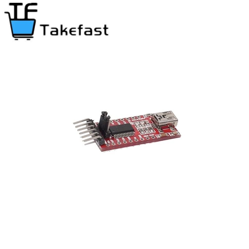 10 шт. FT232RL FT232 USB к TTL 5 в 3 В кабель для скачивания модуль последовательного адаптера