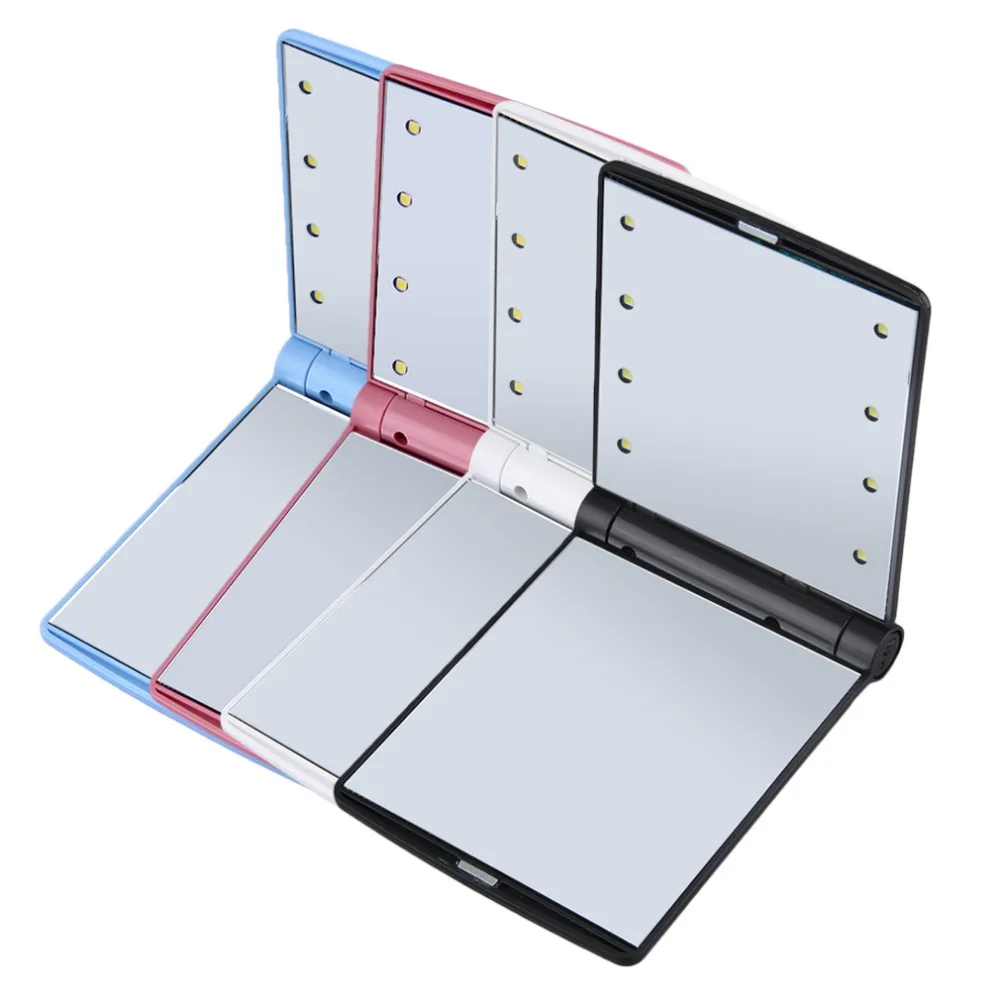 1 шт. складной портативный компактный карманный светильник Mirro 8 светодиодных