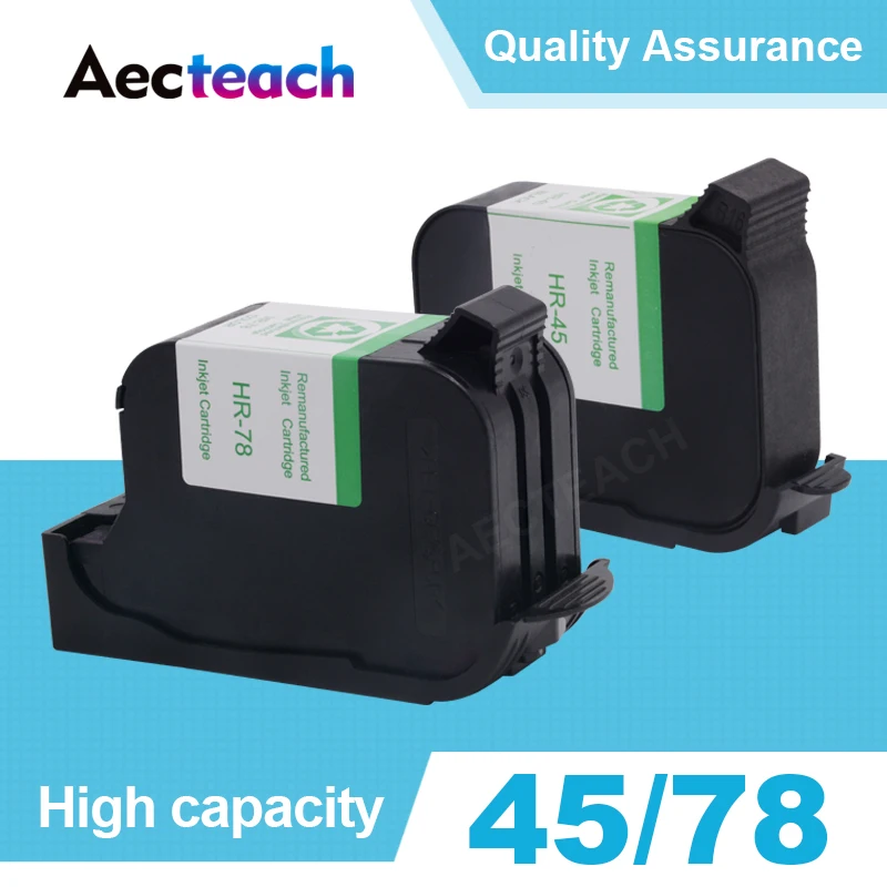 

Aecteach ink cartridge for HP 45 78 cartridge for HP45 for HP78 for HP deskjet 1220c 3820 3822 6122 6127 930c 932c 940c 950c