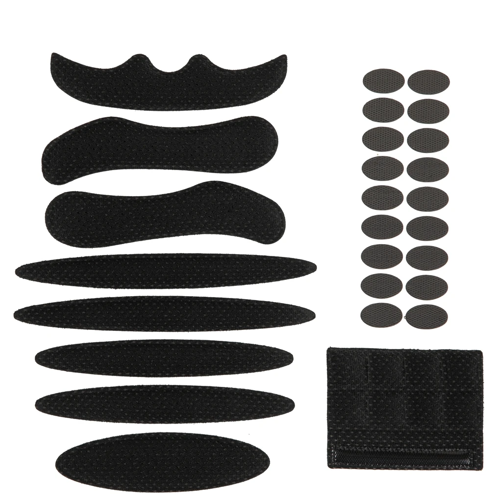 

Cycling Helmet Pads Sealed Sponge Bicycle Motorcycle Riding Helmet Velcro Lining Sponge Inner Pads Protection Pad for Cycling