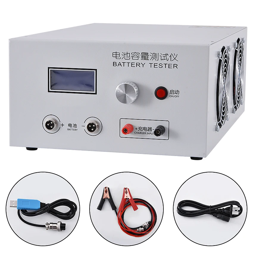 EBC-B20H 12-72V 20A Lead Acid Lithium Battery Capacity Tester Support External Charger Charging And Discharging AC100-240V | Инструменты