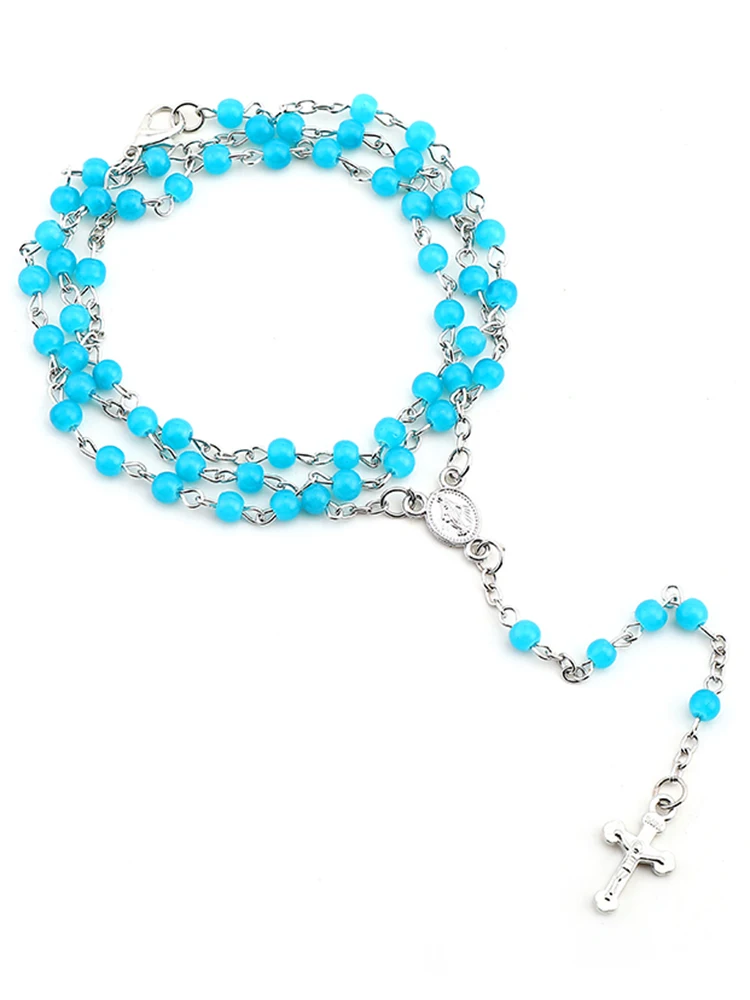 Христианские католические подарки винтажное ожерелье с крестом Иисуса