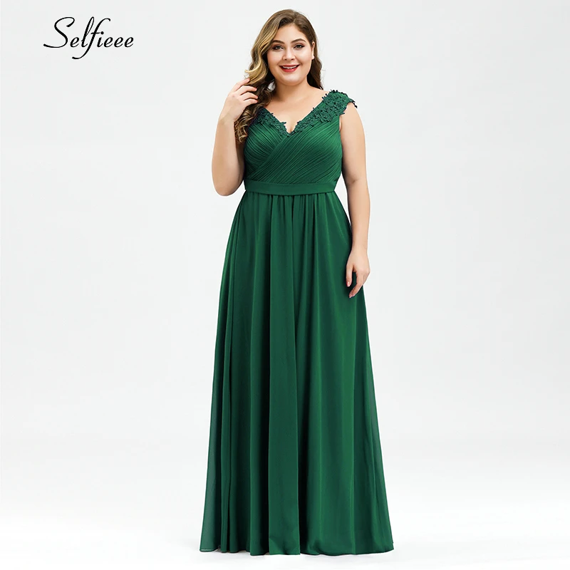 Женское летнее платье больших размеров элегантное трапециевидное длинное