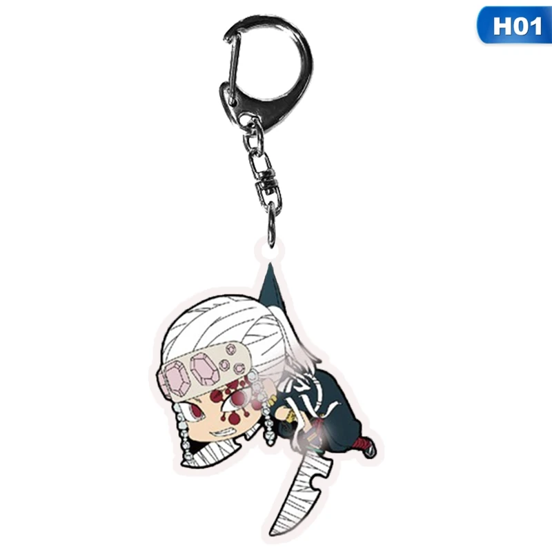 Аниме Demon Slayer брелок Brinco Blade Of Ghost брелки чокер Kamado Tanjirou же ювелирные изделия