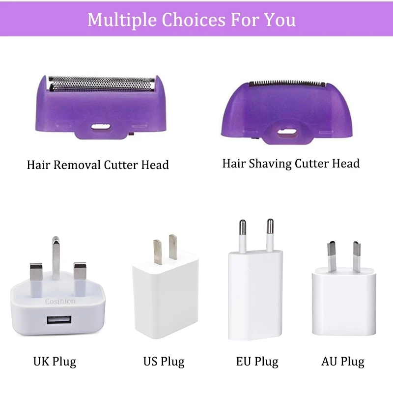 

Female Laser Epilator Electric Women Painless Hand Shaver Instant USB Recharge Epilator Facial Body Bikini Trimmer Hair Removal
