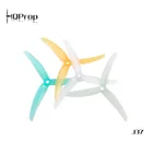 2 пары, Пропеллер из поликарбоната высокого качества J37, 4,9 дюйма, 3 лопасти, 5 мм вал, CW, CCW, для гоночного дрона DIY RC FPV