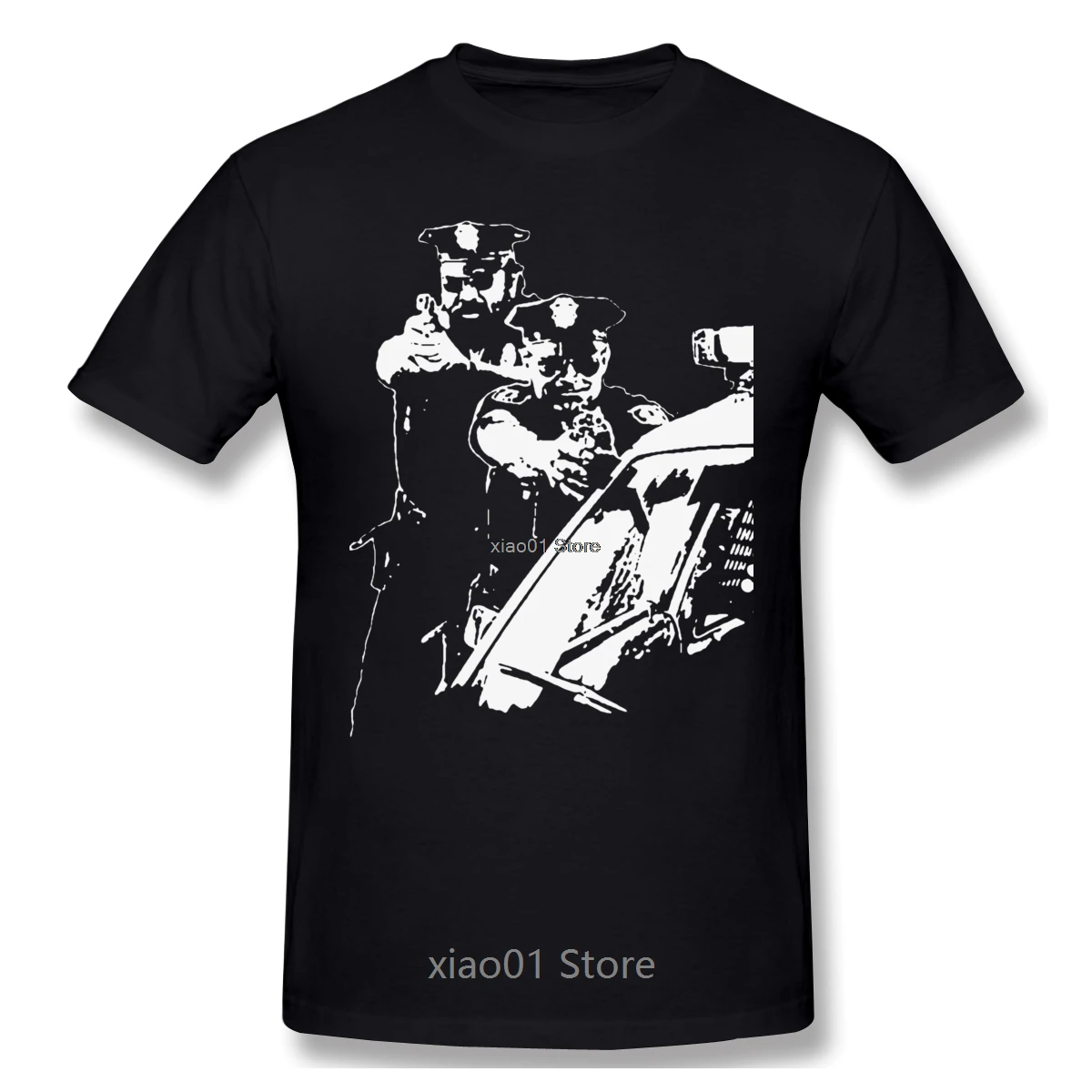 

Bud Spencer And Terence Hill Movie Miami Supercops T Shirt Plus Size Cotton Short Sleeve T Shirts For Men