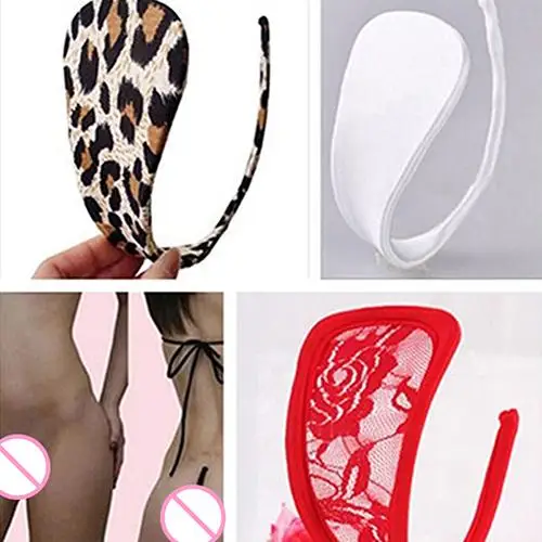 

Women Sexy C-String Open Back Thong Underwear Panties Sleepwear Nightwear Christmas gifts sexy panties erotic majtki seksowne