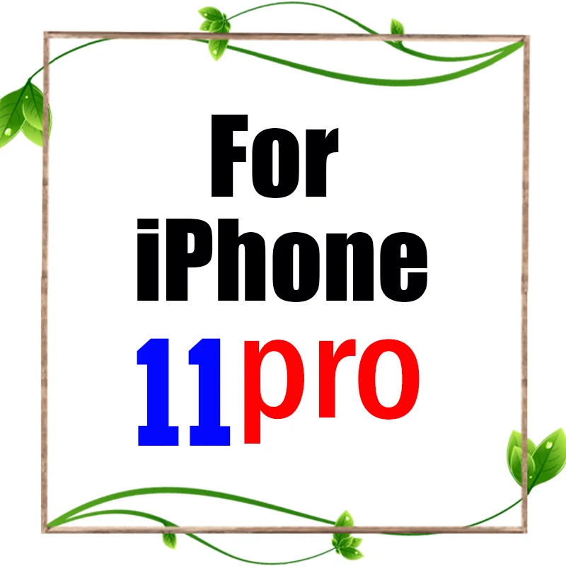 for iPhone 11 pro Чехол-накладка для iPhone 5, 6s, 7, 8 plus, X, XR, XS, 11 pro, max, samsung Galaxy S6, S7 edge, S8, S9, S10 plus - Цвет: for iPhone 11 pro