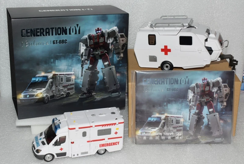 Игрушка-трансформер поколение GT-08C Guardian экшн-фигурки скорой помощи из ПВХ Наборы