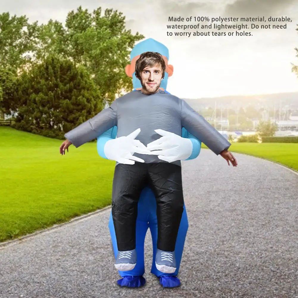 

Doctor Holding People Inflatable Clothes Halloween And Christmas Stage Performance Inflatable Clothes Funny Walking Costumes