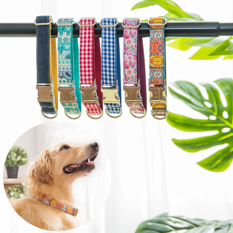 Hipidog Прямая поставка модный плетеный нейлоновый ошейник для собак поводок