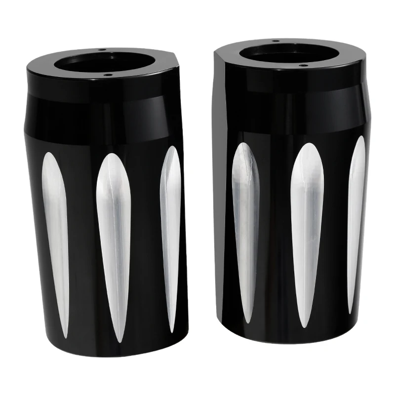 Мотоцикл вилка загрузки слайдер крышка корова колокол для Harley Touring CNC Street Glide Road King