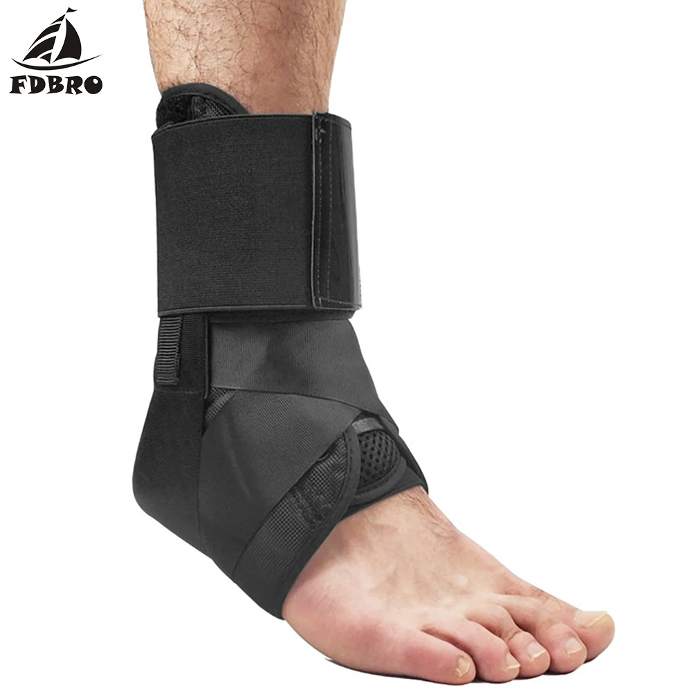 FDBRO эластичный бандаж для защиты ног от Sprain уменьшает отеки ачиллес Tendonitis | Спорт