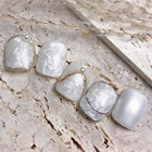 Зимний Гель-лак для дизайна ногтей с ракушками, 10 мл, светоотражающий лак для ногтей, блестящий полуперманентный Асимметричный жемчужный новый лак сделай сам, УФ-гель