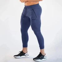 gym skinny jogger pants men running sweatpants fitness bodybuilding training track pants sportswear male cotton jogging trousers