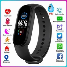 M5 Smart Watch Men Women Heart Rate Monitor Blood Pressure Fitness Tracker Smartwatch Band 5 Sport Watch For IOS Android 2021