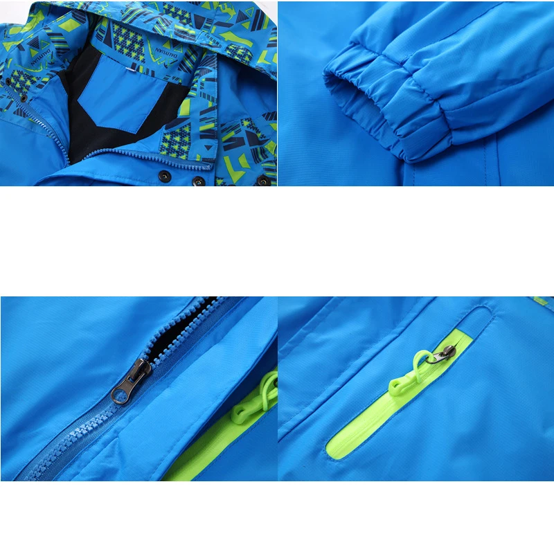 Детская уличная импульс одежда для многослойная куртка маленьких мальчиков и