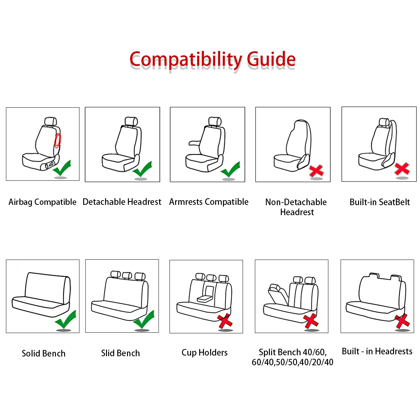 

Universal Car Seat Covers 9pcs Full Set Automobile Mesh Cloth for Sedan Interior Decoration Accessories Automobile Protectors