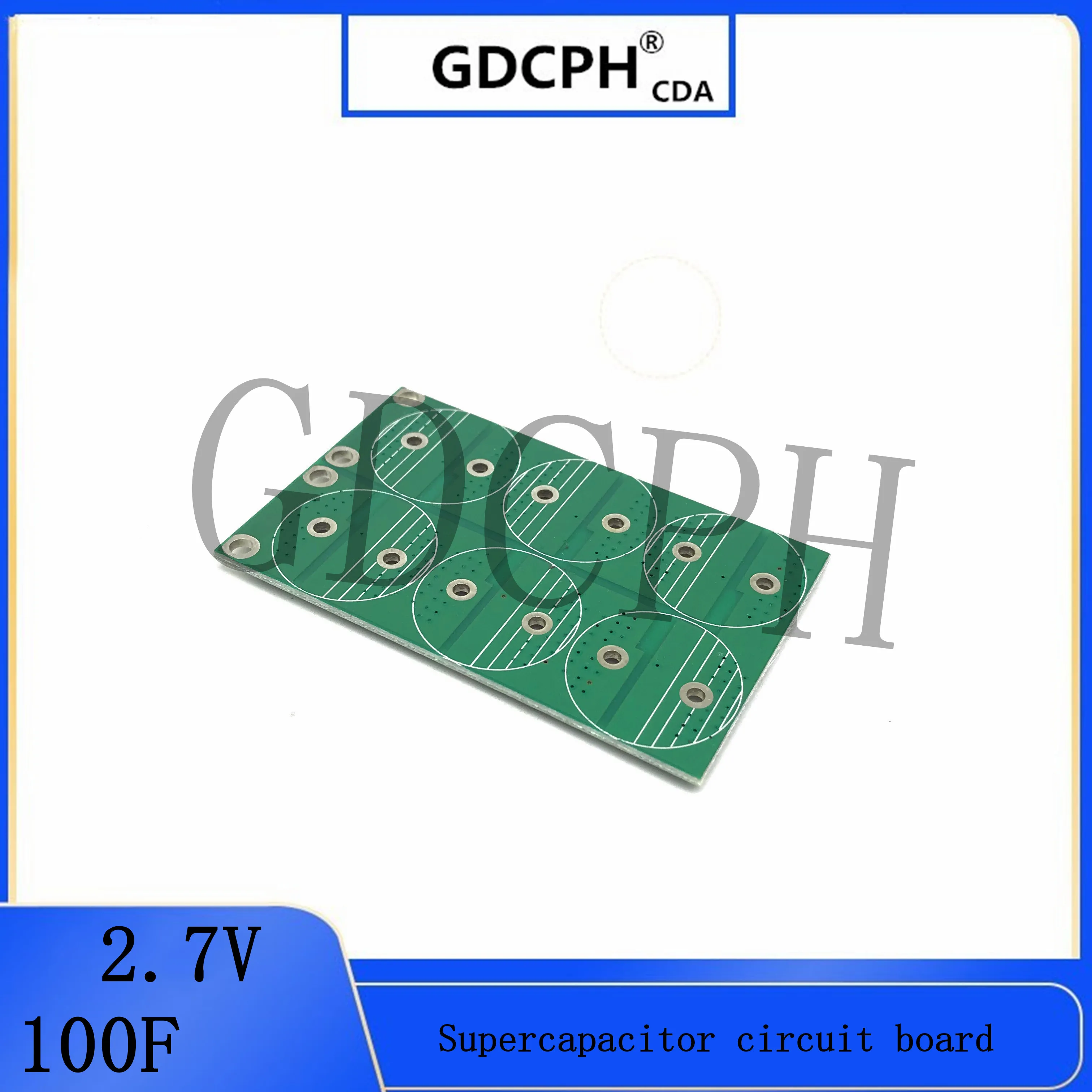 Суперконденсаторная печатная плата 2 7 V100F 50F 60F 120F | Электронные компоненты и