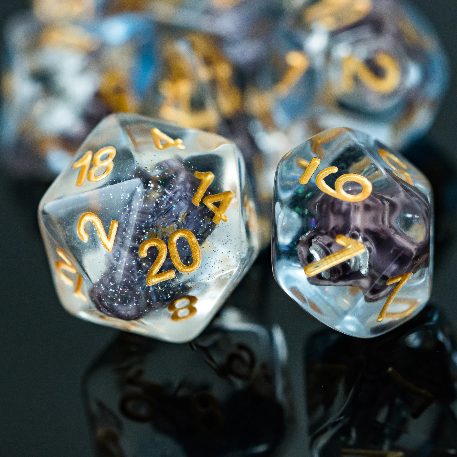 7 шт./компл. парусник игральные кости DND D & Dice D4 D6 D8 D10 % D12 D20 многогранные игровые