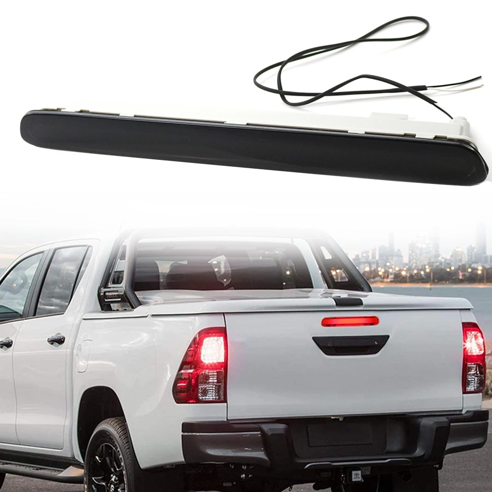 

MOVOTOR 1 Pcs Red LED Light Brake Light For Toyota Hilux 2015 2016 2017 2018
