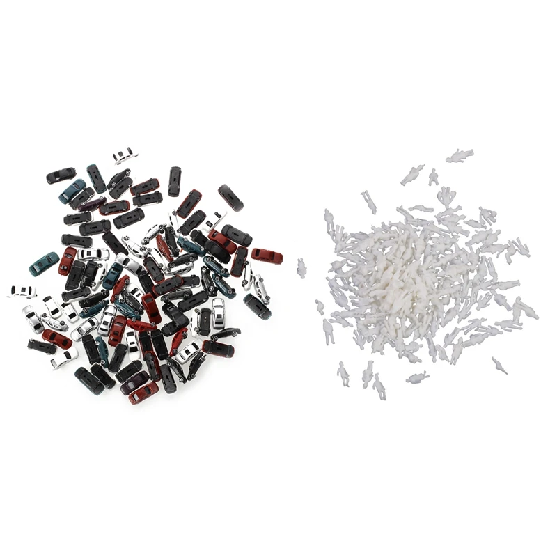 100 шт окрашенный Модель автомобиля строительный поезд макет весы N Z (от 1 до 200) C200-4