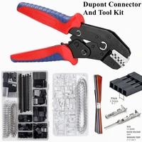 dupont connector kit or plier 1550pcsset 2 54mm pcb headers male female pins electronics cable jumper wire pin header housing