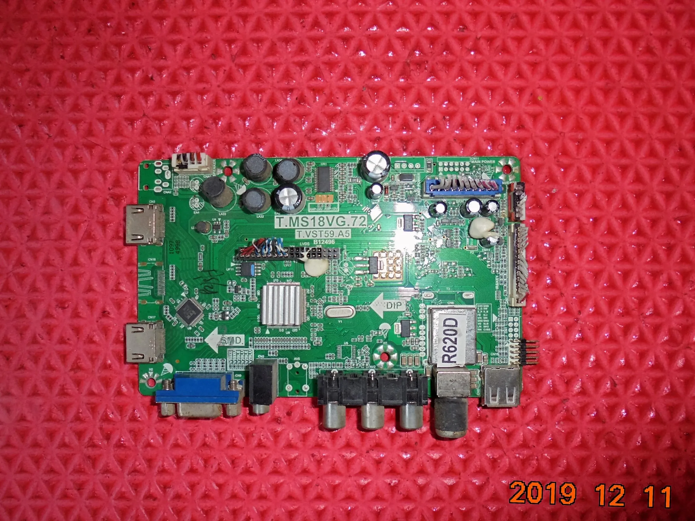 32CE560LED LCD TV материнская плата T. MS18VG. 72 с Экран LC320EXJ SEE1|Компьютерные кабели и