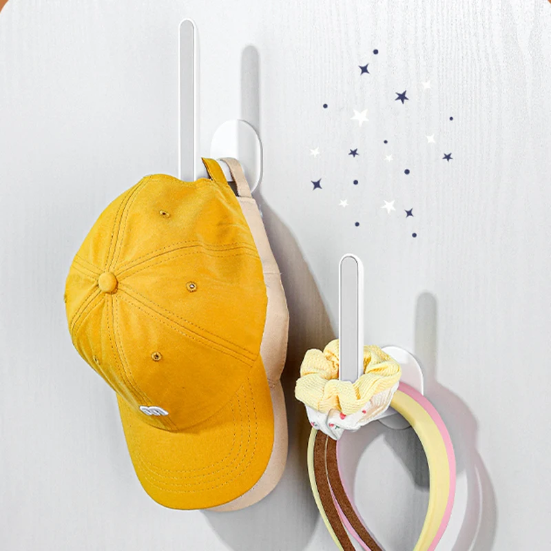 multifunctional sticky hooks hair accessories headband display storage hanging household wall door holder hanger rack organizer free global shipping