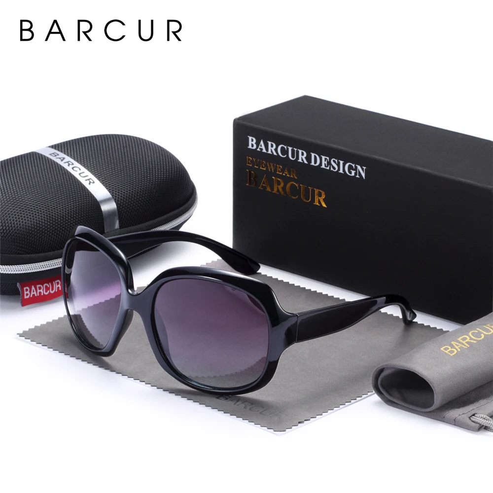 Солнцезащитные очки женские BARCUR Классические Легкие поляризационные с защитой