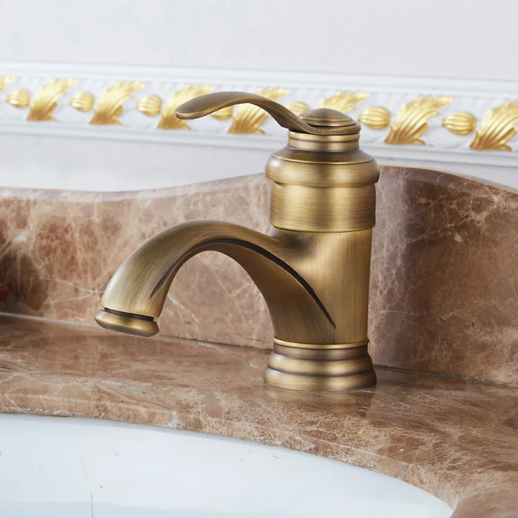 

6-дюймовый смеситель из античной латуни смесители для ванной комнаты кран для раковины смеситель для раковины