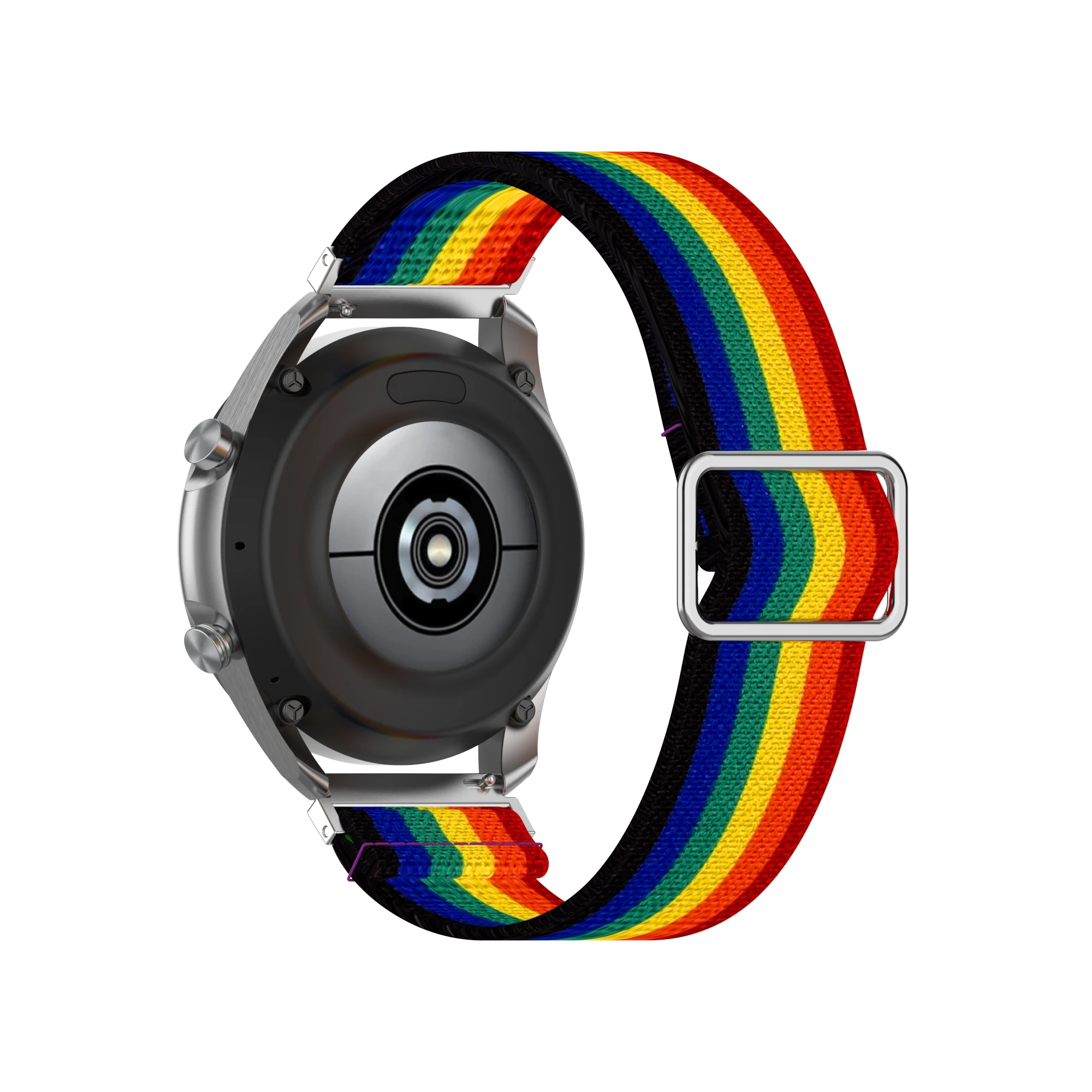 Sport Braided Band for Samsung Galaxy Watch 3 41mm 45mm Nylon Watchabnd Bracelet for Huewei Watch GT 2e Rope Strap Leather Clasp