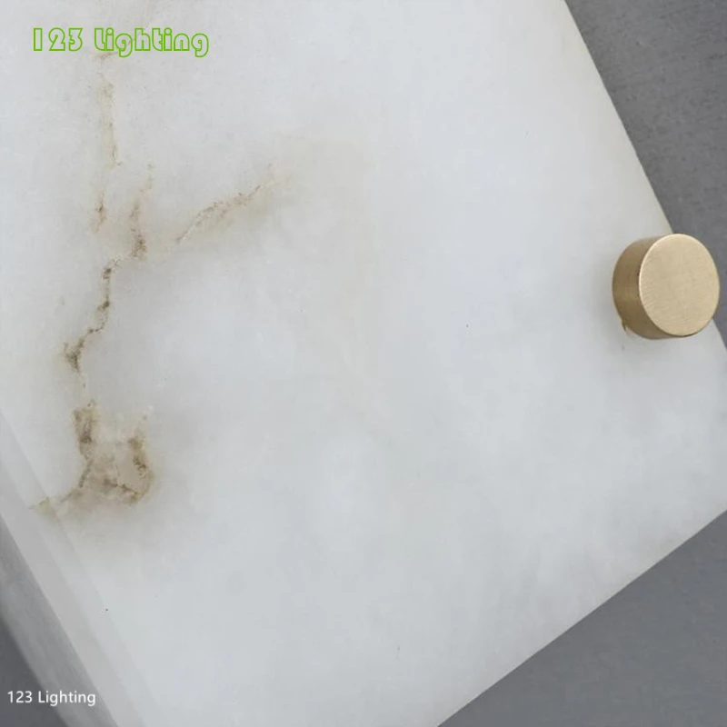 

Natural Marble LED Parlor Wall Sconce 110-260V Bedroom Bathroom Mirror Wall Lamp Warm light Aisle Balcony Wall light Unusual