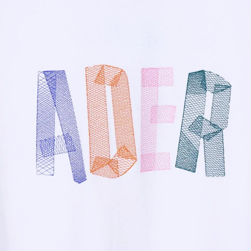 

21SS New color embroidery letters ADER ERROR t shirt 100% cotton ADER ERROR tee men women streetwear ADER ERROR t shirts