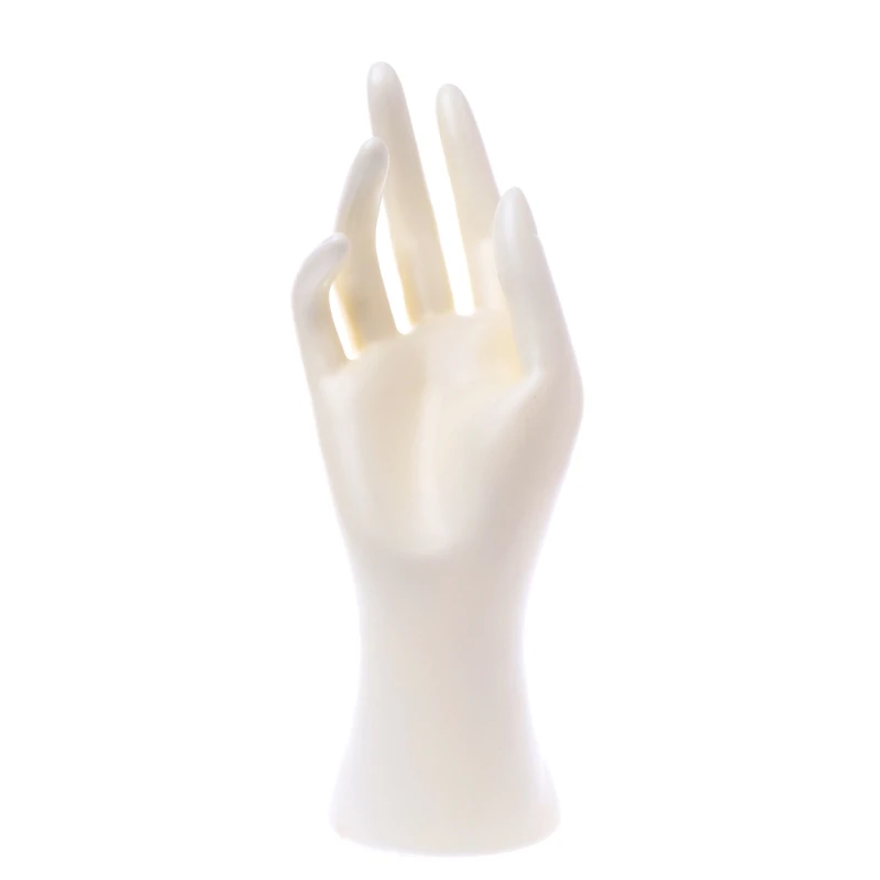 

Mannequin Hand Finger Glove Ring Bracelet Bangle Jewelry Display Stand Holder 652B