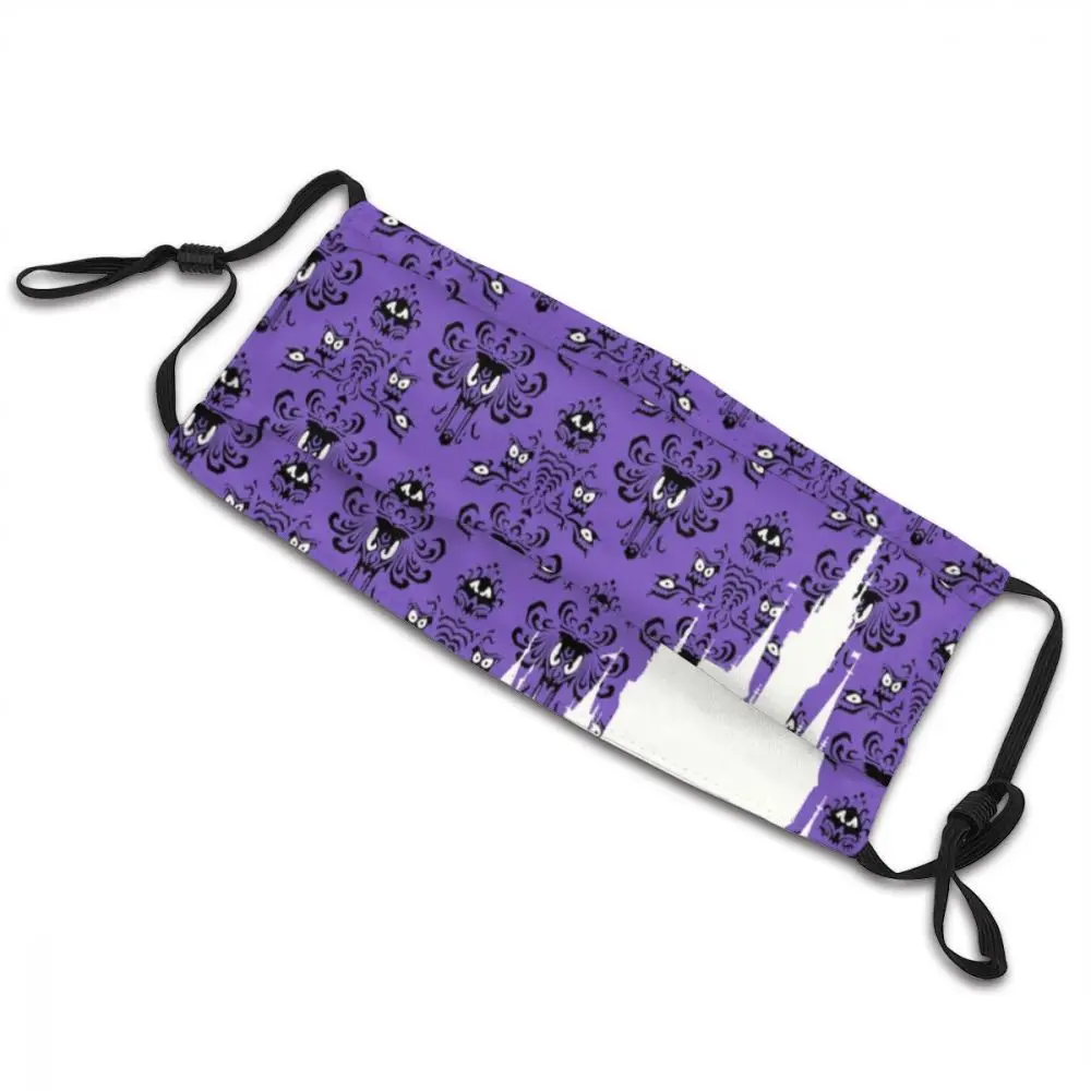 Магический замок дизайнерская неодноразовая маска для рта силуэт дом с