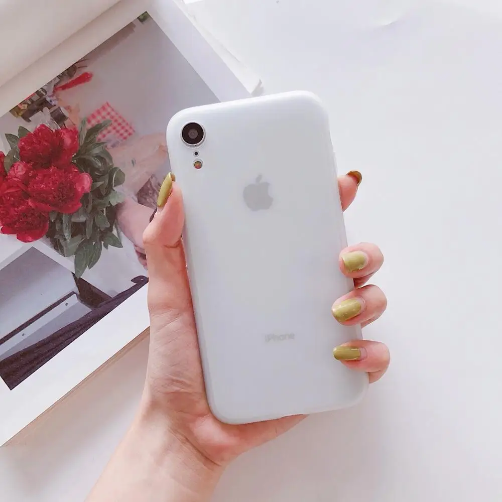 Transparent Роскошный тонкий матовый Силиконовый мягкий чехол для Xiaomi Redmi 4 4A 4X5 плюс 5A примечание 6 Pro 6A 7 7A 8 Go S2 Y2 ТПУ карамельного цвета чехол Capa - Цвет: Transparent