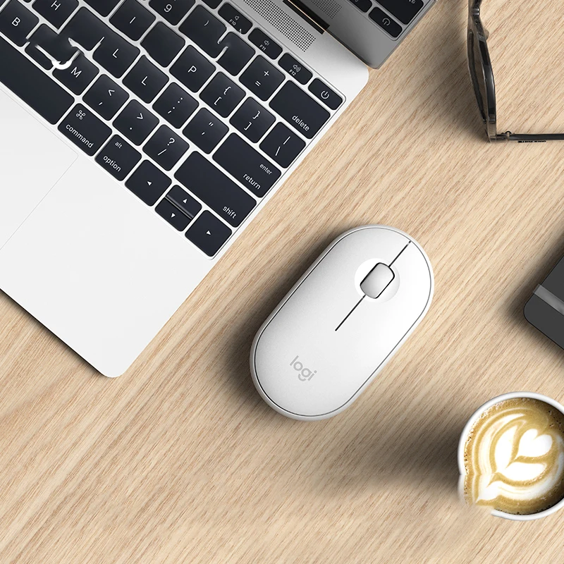 Мышь Logitech Pebble M350 Беспроводная с поддержкой Bluetooth 1000DPI 2 4 ГГц | Компьютеры и офис