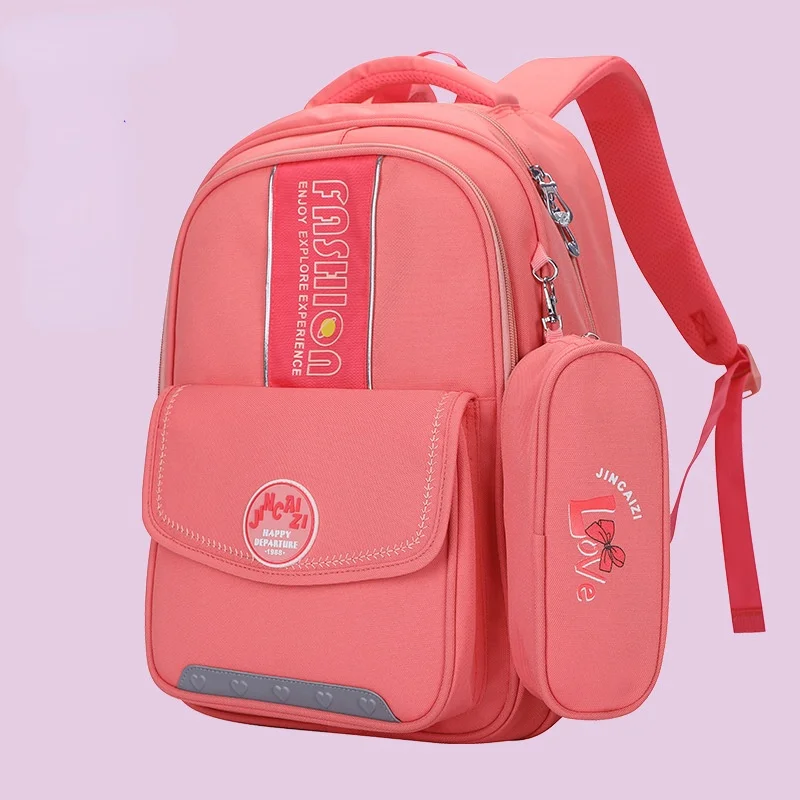 

Pupils schoolbag minus the burden of the ridge shoulder bag backpack Japanese sweet solid color minimalist schoolgirl