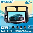 2din Android 10,0 автомобильный мультимедийный плеер авторадио для Toyota Land Cruiser Prado 150 2010-2013 стерео GPS Навигация BT