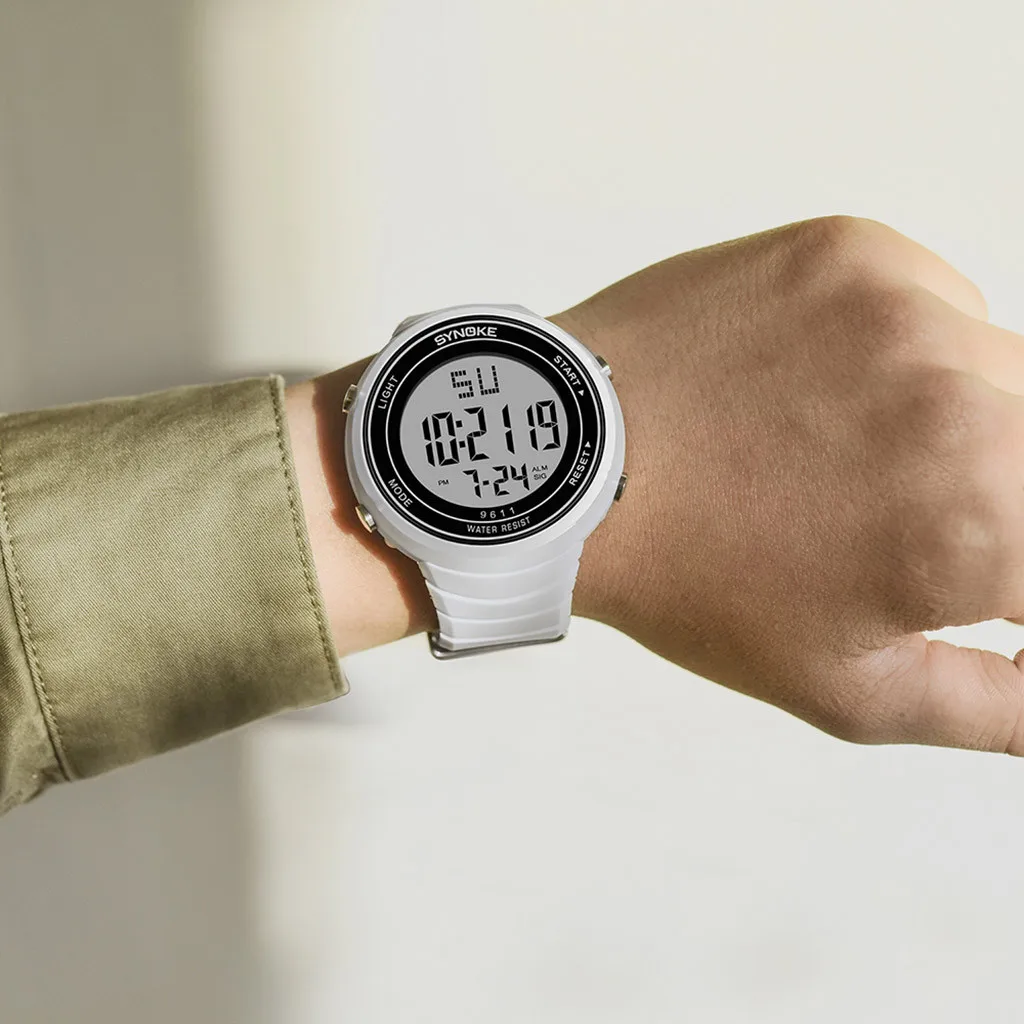 Мужские цифровые электронные часы s военные для фитнеса спорта на открытом