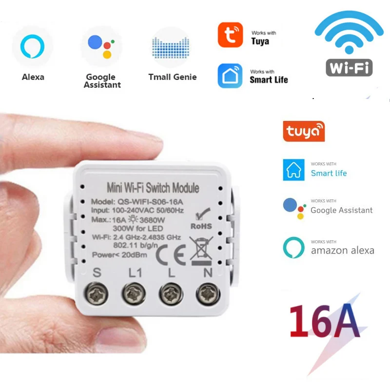 

Умный светильник ель с функцией таймера и поддержкой Wi-Fi, 16 А