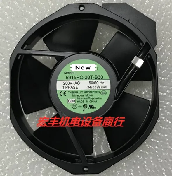 

New 5915PC-20T-B30-B00 200V 34W 17238 Inverter cooling fan