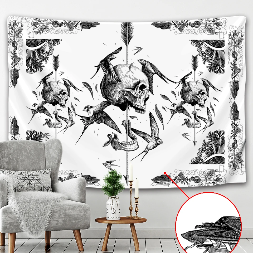 Таро ведьмахство психоделическая сцена украшение для дома МАНДАЛА ГОБЕЛЕН хиппи