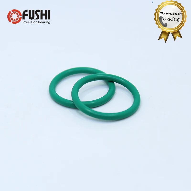 

CS3mm FKM Rubber O RING OD 50/51/52/53/54/55/56/57/58/59/60/61/62*3 mm 50PCS O-Ring Fluorine Gasket Oil seal Green ORing