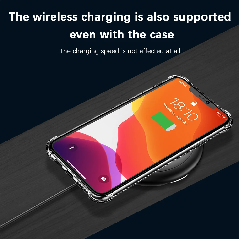 FLOVEME для iPhone 11 чехол Pro Max 11pro 2019 ударопрочный телефона силиконовый прозрачный из