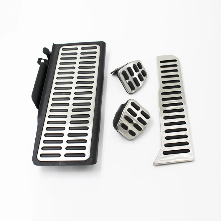 

4 шт./компл. MT подставка для ног, топливный тормоз, клатч, автомобильные педали, колодки для Volkswagen vw Passat B6 B7 cc для Skoda Superb, подставка для ног, газовая прокладка